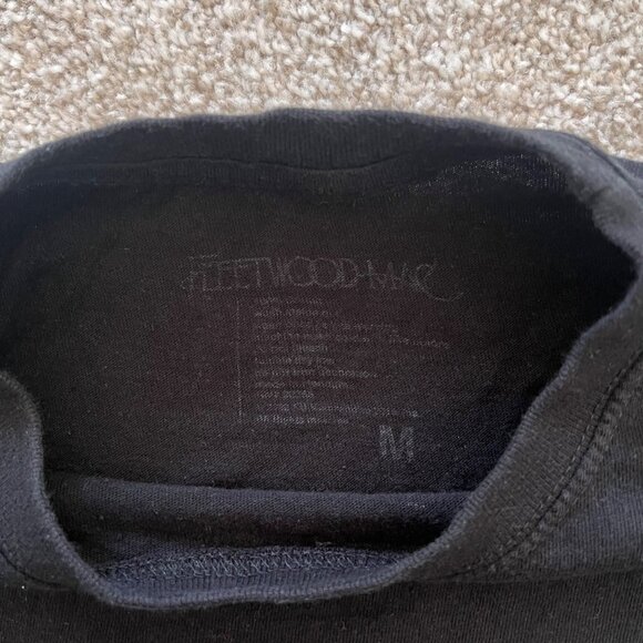 Fleetwood Mac On Tour Black Bandtee with Orange & Yellow Graphic Print M - Picture 3 of 5